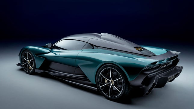 Image of the Aston Martin Valhalla supercar. 